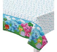 amscan Nickelodeon Blues Clues 9913279 Nappe en Papier pour fête d'anniversaire 1,8 m x 1,2 m