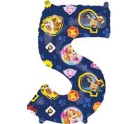 amscan Nouveau Child Paw Patrol Ballon Aluminium numéro 5… B086WF6FPC