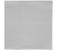 amscan- Serviettes de Table Grises, 9915402-215, Gris