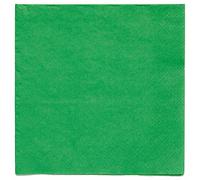 amscan- Serviettes de Table Holly Green, 9915402-208, Vert Houx