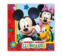 Amscan Serviettes en papier Fête Mickey