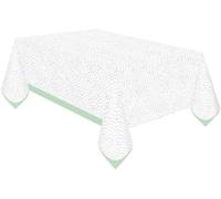 amscan Tablecover Hello Baby Paper 120 x 180 cm, Nappe pour la Naissance de bébé, Reception, Hello Bébé, en Papier