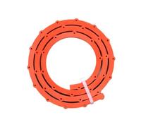AMSLSIU Gabarit de courbe léger pour le travail du bois : outil de façonnage flexible et performant permettant de réaliser facilement des formes complexes, Orange, 1M