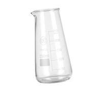 AMSLSIU Petit pichet mélangeur à crème résistant à la chaleur pour préparer des lattes et des cafés glacés. Idéal pour les amateurs de café du monde, Clair, 250 ml