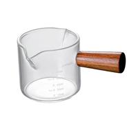 AMSLSIU Pichet à expresso en verre transparent, ustensile de cuisine indispensable pour servir les boissons chaudes en toute sécurité et avec élégance.
