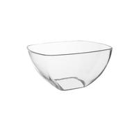 AMSLSIU Récipients pour buffet, saladier, bol gigogne et plat transparent pour servir de saladier, de bonbonnière, de plat à en-cas pour battre les œufs, Clair, 23.7 x 12 cm