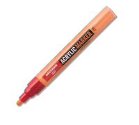 Amsterdam Acrylic Marker - 4 mm Orange azo 276 - Semi-Opaque, à base d'eau, permanent, pointe réversible