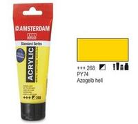 Royal Talens Amsterdam – Peinture acrylique en tube Standard Series 120 ml – Jaune Azo Clair 268