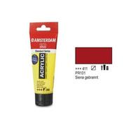Amsterdam Acrylique Couleur 120ml Tube Terre De Sienne Brûlée