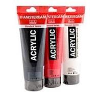 Amsterdam Acrylique Couleur 120ml Tube Titanium Buff Profond
