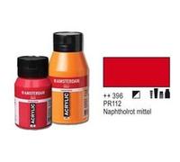 Amsterdam acrylique couleur 500ml bouteille naphtol rouge moyen talens 477682 Rouge G