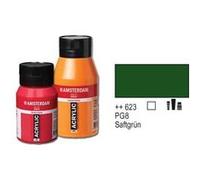 Flacon De 500ml Amsterdam Acrylique Couleur Vert Sap