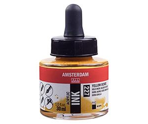 Amsterdam - Encre ACRYLC - Jaune ocre - Taille unique