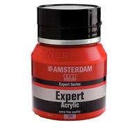 Amsterdam Expert Series Acrylic - 400 ml Rouge pyrrole Rouge 315 - Peinture pour corps lourds à haute pigmentation - Excellente résistance à la lumière et finition satinée durable