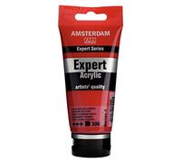 Royal Talens Amsterdam – Tube acrylique Expert – Rouge de Cadmium foncé 306 – Corps lourd, 75 ml