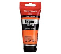 Amsterdam Expert Series Acrylic - Permanent Orange permanent 266 - Tube de 75 ml - Semi-Opaque, grande résistance à la lumière, corps épais, qualité artistique, à base d'eau