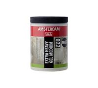 Amsterdam Mediums - Extra Heavy Gel Medium Matt 022 - Pot de 1000 ml - Rehausse la texture de l'acrylique - Compatible avec les techniques mixtes