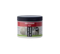 Amsterdam Mediums - Extra Heavy Gel Medium Matt 022 - Pot de 500 ml - Améliore le volume et la texture de la peinture acrylique avec une finition mate - Idéal pour les techniques mixtes.
