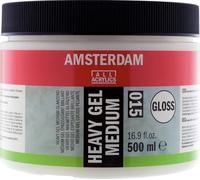 Amsterdam Mediums - Heavy Gel Medium Gloss 500 ml - Volume supplémentaire pour les couleurs acryliques