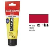 Amsterdam – peinture acrylique Série Standard – tube 120 ml – carmin