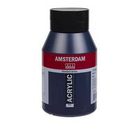 Amsterdam Standard Series Acrylic Jar 1000 ml - Bleu de Prusse (phtalo) 566 - Peinture acrylique de haute qualité résistante à la lumière avec un fini satiné pour les artistes