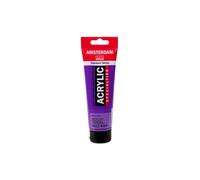 Amsterdam Standard Series Acrylic Paint Metallic Violet 835, 120ml, Semi-Transparent, High Lightfastness, Satin Finish, Versatile Medium Viscosity, Durable Waterproof & Odorless Art Paint.