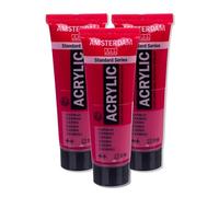 Amsterdam - peinture acrylique - 120ml - carmin royal talens 17093182 G