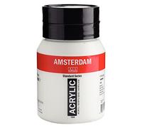 Amsterdam Standard Series Acrylique Pot 500 ml Blanc de Zinc 104 (17721042)