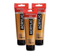 Amsterdam Standard - Peinture - peinture acrylique - ocre jaune - opaque - satin - 120 ml Jaune