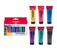 ROYAL TALENS Peinture acrylique AMSTERDAM Colorful Metallic