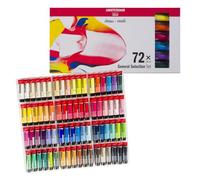 Amsterdam Standard Series Set de Peinture Acrylique pour Débutants | Set d'Essai (72 x 20 ml) | Sélection de Couleurs de Base