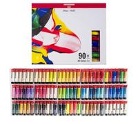 Royal Talens Amsterdam Peinture acrylique AMSTERDAM General Selection – Set 90 x 20 ml