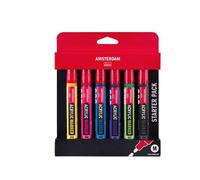 Amsterdam Starter Pack M Marker Set 8712079351243 Lot De 6 Marqueurs Acrylique Street Art Dessin Artiste Toile Canvas Feutres Scolaire Comasound Kartel Csk Online