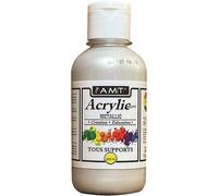 AMT Fevicryl Acrylique éducative & créative Argent Métallisé (ACE263)