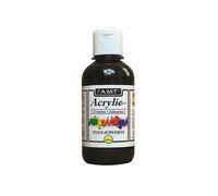 Peinture acrylique - AMT - Fevicryl - Noir - 0,200 L - Convient à de nombreuses surfaces