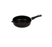 AMT Gastroguss AMZN-728-Z20B Poêle à frire, 28 cm de diamètre, 7 cm de haut, manche amovible, ne convient pas à l'induction, revêtement anti-adhésif Lotan®, poêle en fonte d'aluminium