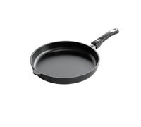 AMT Gastroguss Poêle Ø 32 cm, hauteur 5 cm, manche amovible, fonte d'aluminium (aluminium), revêtement Lotan® anti-adhésif pour une cuisson sans matière grasse, AMZN-532-Z20B