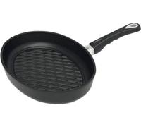 AMT GASTROGUSS Poêle à poisson Fond BBQ, compatible induction, longueur : 350 mm