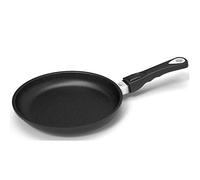AMT Poêle pivotante à Induction 24 cm de Haut Manche Amovible antiadhésif en Fonte d'aluminium 4 cm
