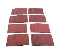 Amtech V4056 Lot de 40 feuilles abrasives carrées grain mixte 110 x 100 mm
