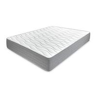 amuéblate Online - Matelas 180 x 200 en Mousse viscoélastique Aris avec Face Hiver/été, Ergonomique, Confort et dureté optimaux, hygiénique et Respirant, épaisseur 25 cm