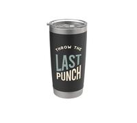 Amusant boxe MMA lancer le dernier coup de poing Gobelet isotherme en acier inoxydable double paroi