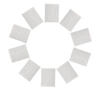 AMUSLESUR 10 Pièces Enveloppes Polyvalentes Cartes D'invitation pour Mariage en Papier Vélin Translucide Blanc, Design Élégant Finition Lisse pour Toutes Occasions et Fêtes