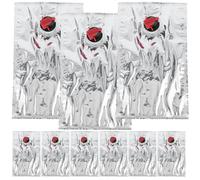 AMUSLESUR 10pcs Pochettes à Vin Rechargeables avec Bec Verseur, Sachets Transparents Portables en NY Vmpet PE 1l pour Bars et Maisons