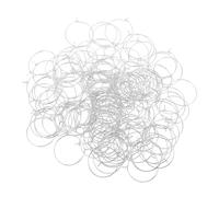AMUSLESUR 150pcs Breloques à Vin Argentées pour Diy, Anneaux en Plaque Électrique pour Identifier Verres, Éviter Confusions Lors D'événements et Fêtes