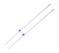 AMUSLESUR 2 Pièces Couteau Glissant pour Film Plastique de 43cm, Trancheur de Film Alimentaire en Plastique Solide, Coupe Nette Main Cuisine et Emballage
