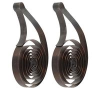AMUSLESUR 2pcs Mécanisme pour Réveil Mécanique en Acier Tension et Fonctionnement Fluide pour Réparation et Entretien des Horloges Vintage