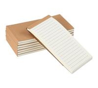 AMUSLESUR 8pièces Petit Carnet de Notes Portable Ligné Bloc-notes de Poche pour École Bureau Usage Quotidien