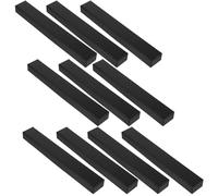 AMUSLESUR Boîte Présent Noire en Papier pour Éventail Pliant, Lot de 10 Pièces Couvercle, Rangement Polyvalent et Design Élégant pour Bijoux et Événements à Domicile