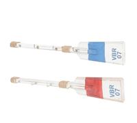 AMUSLESUR Crochets Muraux de Style Méditerranéen en Bois, Lot de 2 Pièces Décoratifs et Pratiques pour Camping et Décorations Murales de Plage